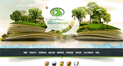 Desktop Screenshot of naturezalimpa.com